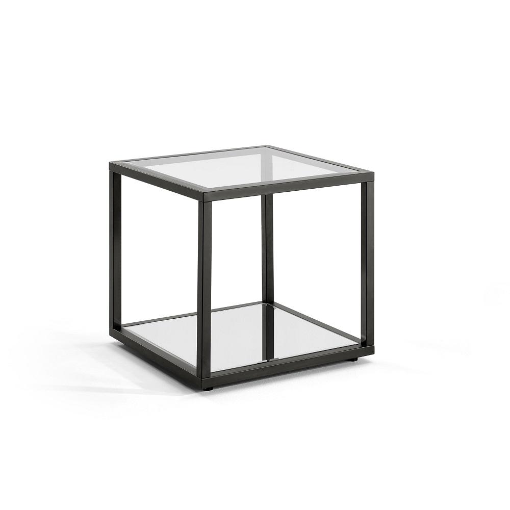 Caspian Black End Table 