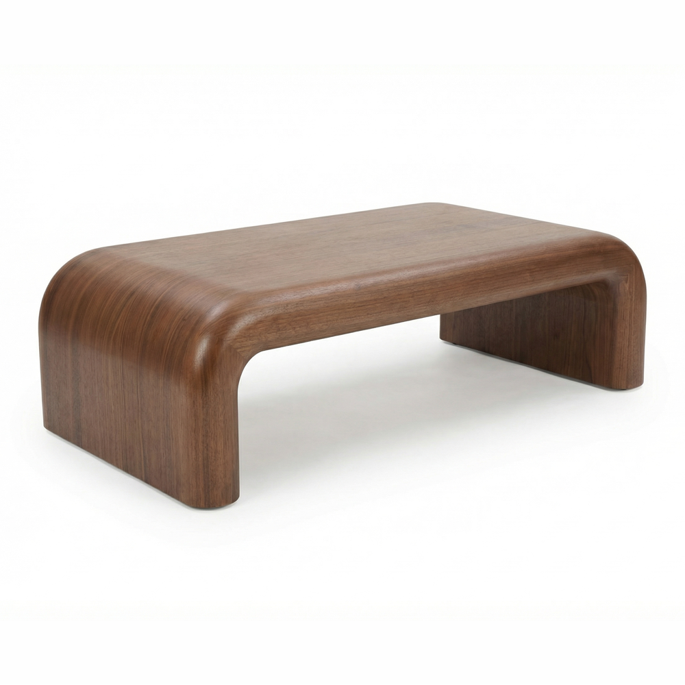 Plato Coffee Table: Walnut Veneer