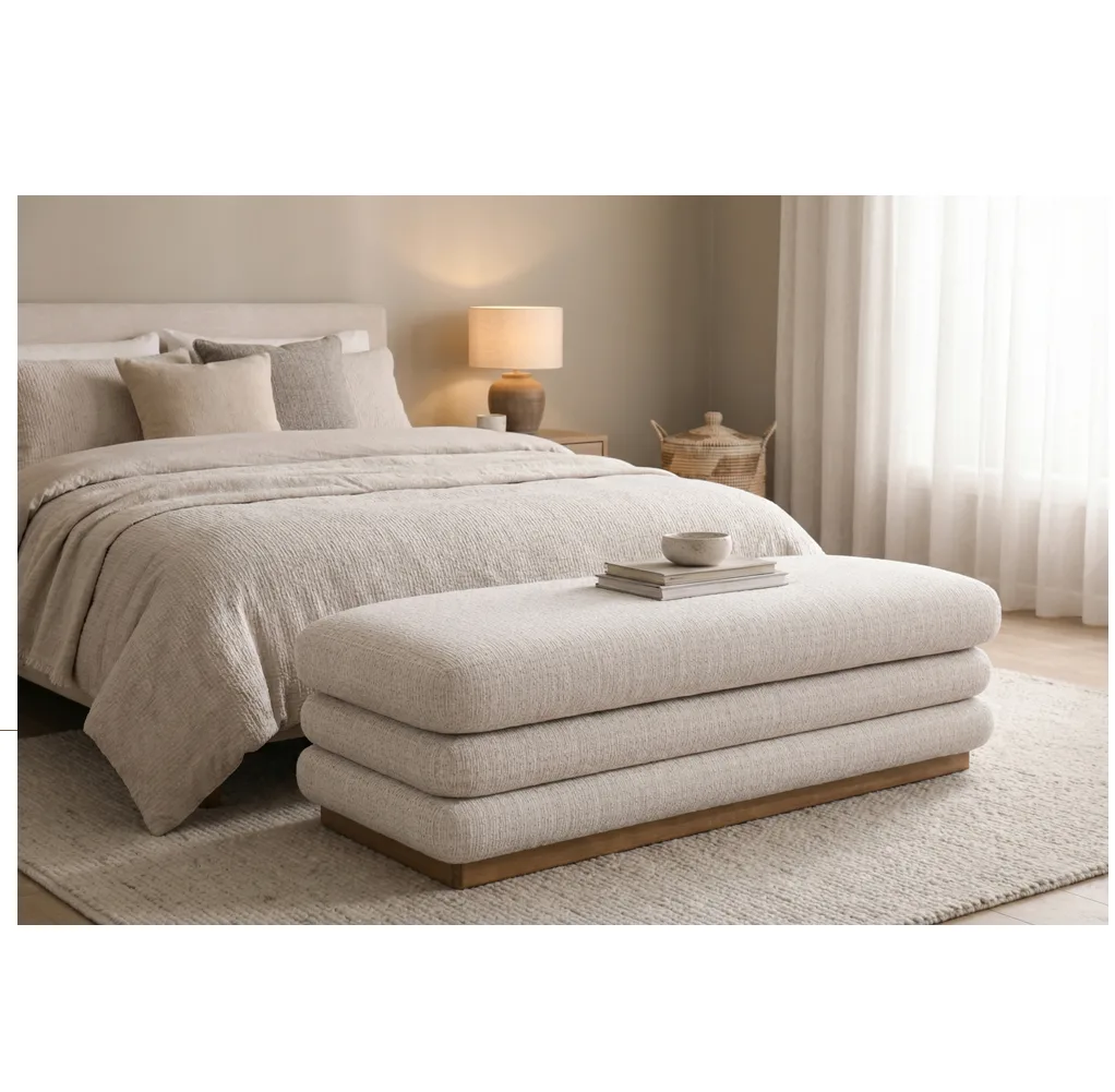 59" MADISON Storage Bench ECHO-16 fabric